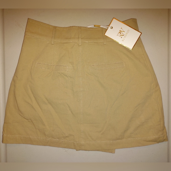 TABITHA MINI SKIRT - SAND - Picture 3 of 7